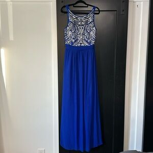 Stunning Blue Even Dress
